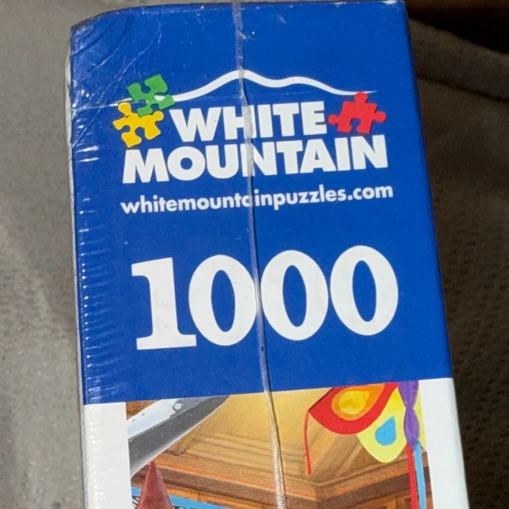 White Mountain “Toy Shop”‎ Colorful Puzzle NEW